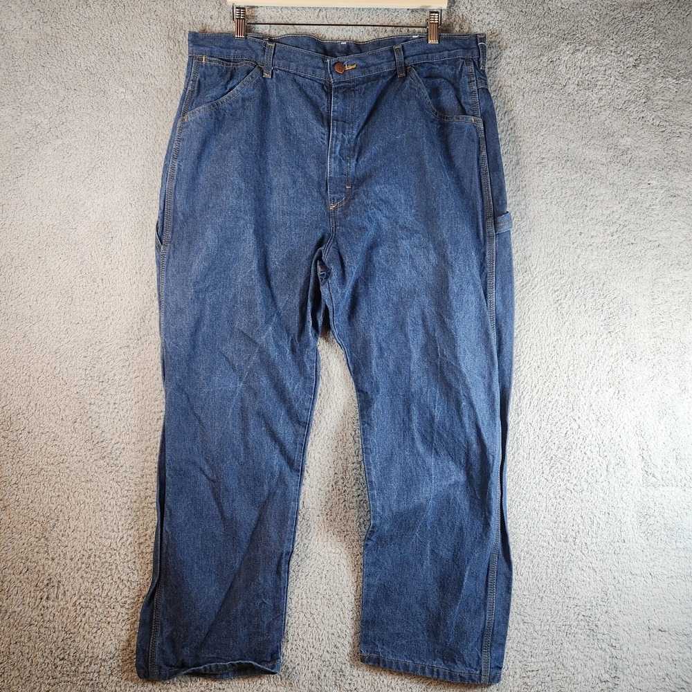 Big Ben Jeans Mens 40 X 29 (Fits 38x29) Blue Denim Cotton Straight Leg Work Wear